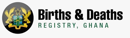 Births and Deaths Registry, Ghana logo